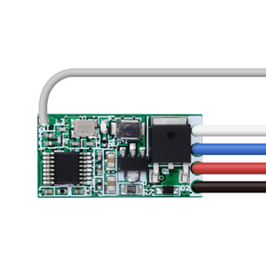 ワイヤレス433Mhz DC 3.6 V-24Vリモートコントロールスイッチ433Mhz 1CH RFリレーレシーバーLEDライトコントローラーDIYキット .. - Product Image 1