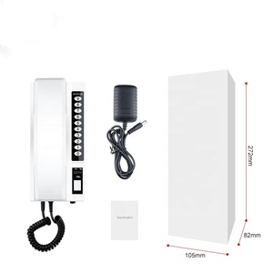 Punkt-zu-Punkt-Anruf-Gegensprechanlage Drahtlos aufgeladenes Audio-Tür telefon - Product Image 1