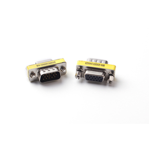D-Sub 15pin VGA公到VGA母转换器监视器DB15 RGB HDB 15P VGA扩展器连接器适配器 - Product Image 5