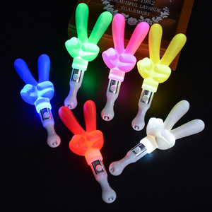 Hot bán New sáng cắt kéo tay huỳnh quang Rod <span class=keywords><strong>LED</strong></span> chiến thắng Glow Sticks sáng nhấp nháy ánh sáng Sticks đối với Đảng buổi hòa nhạc - Product Image 5