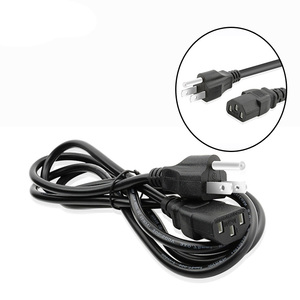 America Standard USA Ac Power <strong>Cord</strong> Free Sample 3pin Plug Us 3 Pin Power Cable for Computer - Product Image 1