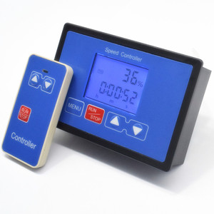 Taidacent-Panel Controlador de velocidad de Motor Variable, 12V, 24V, 36V, 48V, 30A, pantalla de controlador de velocidad PWM con Control remoto - Product Image 2