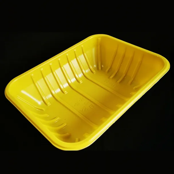 PP plastic storage container box packaging for chicken fresh meat frozen food blister sealable trays