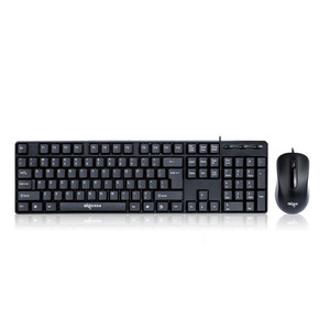 Kabel gebundene Tastatur-und Maus kombinationen Computer tastatur in voller Größe Optische Maus Ergonomisch für Computer-Office-Spiele - Product Image 2