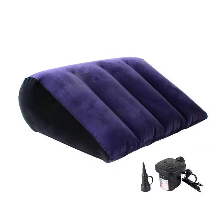 Pillow + rechargeable pump