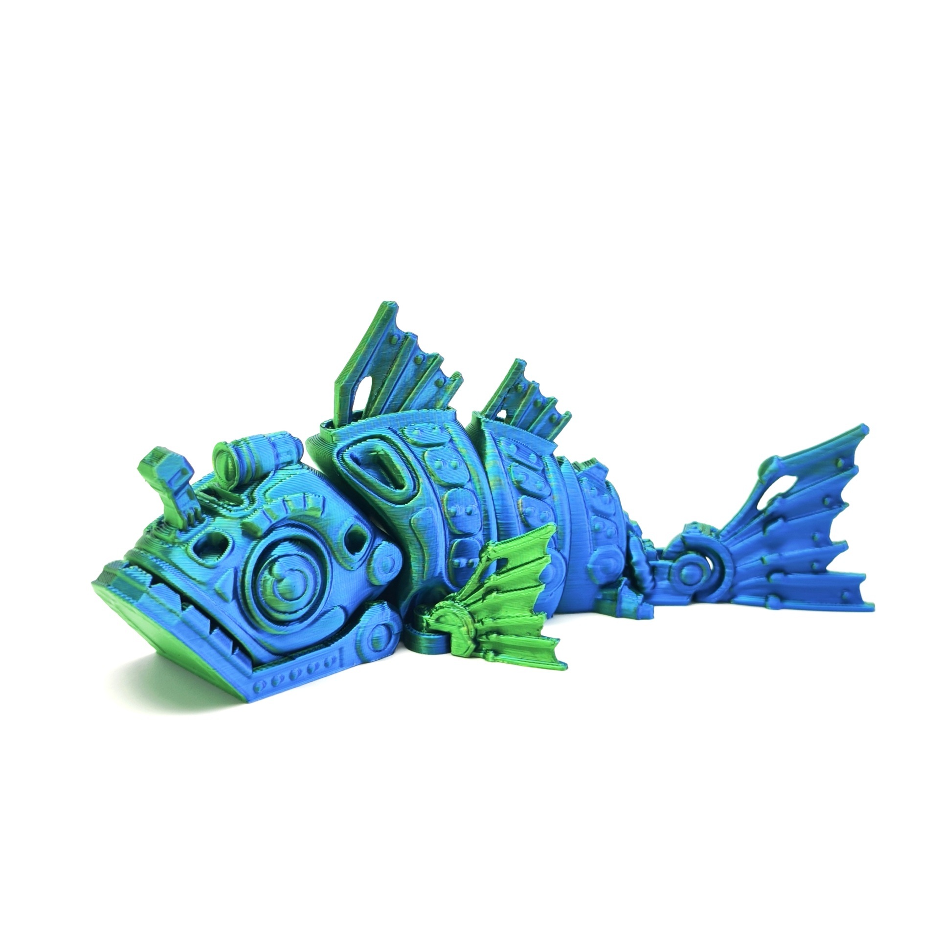 Bleu-Vert - Poisson Ankang