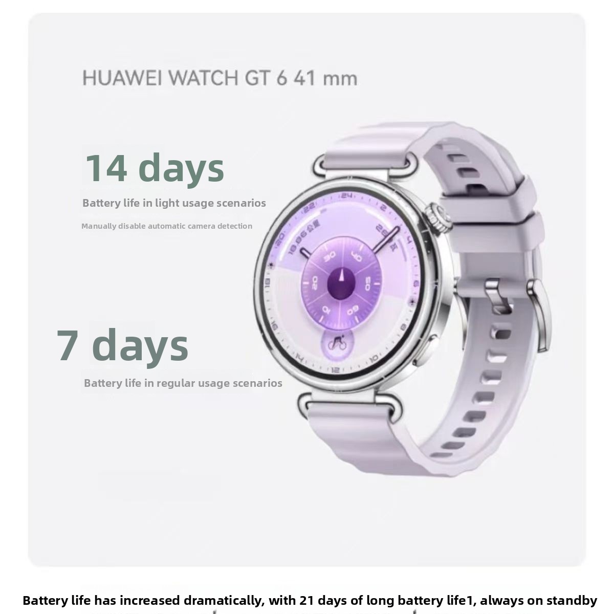 HUAWEI WATCH GT 6 41 mm (violet irisé)
