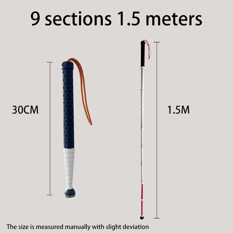 9 sections de 1,5 mètres