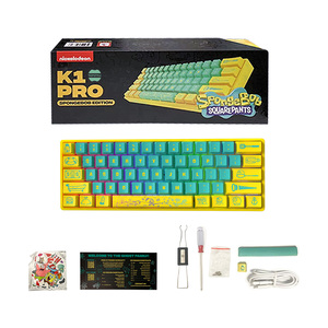 Teclado para juegos RGB de 61 teclas, retroiluminación personalizable con cable, sensación mecánica ultracompacta para PC/Mac Gamer y Typist - Product Image 6