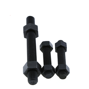 2สลักเกลียว Din 938 Tap End <span class=keywords><strong>M40</strong></span> M6 M8เกรด8.8 Heavy Hex <span class=keywords><strong>Nut</strong></span> 55มม.Astm A193 B7m Gr B7 Full Thread B16 Stud <span class=keywords><strong>Bolt</strong></span> 2ถั่ว