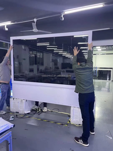 86 Inch Interactive Touch Transparent <strong>Lcd</strong> Touch <strong>Display</strong> 3d Holographic <strong>Lcd</strong> Transparent Video <strong>Display</strong> Cabinet Showcase - Product Image 6