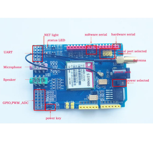 メリルチップボードWIFIモジュールSIM900GPRS/GSMシールド開発ボードクワッドバンドモジュール - Product Image 5