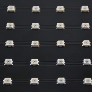 DC5V Адресуемая RGB 16x16 256 пикселей RGB WS2812B Светодиодная панель 8x8 8x16 индивидуальная цифровая светодиодная матричная панель дисплея - Product Image 6