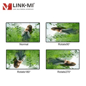 Mobile Phone SyncScreen Rotator VGA+DP+HDMI+Smart Phone Signal <strong>Input</strong> 1920x120060Hz 90/180/270 Degree Rotation IR Remote Control - Product Image 2