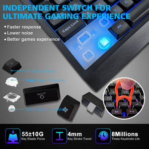 Custom Logo Office 102 <strong>Keys</strong> Teclado PC Spanish English Arabic Russian Letters Language Wired <strong>Key</strong> Board Office <strong>Computer</strong> <strong>Keyboard</strong> - Product Image 6