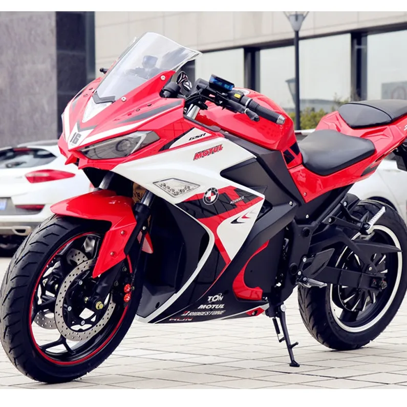 La fabbrica vende direttamente la motocicletta elettrica per adulti E Bike 72V 8000W Ce 60V prezzo della moto in cina moto da corsa senza spazzole