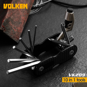 Acil hayatta kalma arkadaşı için 10-in-1 taşınabilir açık çakı çok fonksiyonlu katlanabilir EDC aracı - Product Image 6