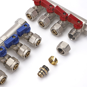 IFAN Hot Sale Underfloor Heating Manifold Adapter 12 <strong>14</strong> <strong>16</strong> 17 20mm Euroconus Adapter