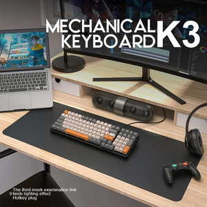 Teclas Cj100 RGB tipo C tamaño completo intercambiable en caliente tecla personalizada para ordenador portátil PC Mini teclado para juegos Teclado mecánico - Product Image 6