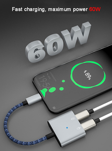 2 in 1 Type-<strong>c</strong> <strong>Adapter</strong> with Light Usb-<strong>c</strong> to Type-<strong>c</strong> 3.5mm Audio Converter Aux <strong>Adapter</strong> for Mobile Phone - Product Image 5