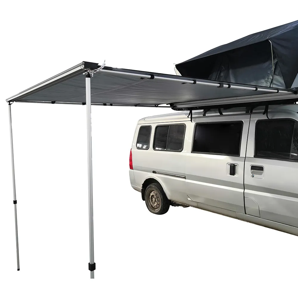 4Wd Off Road Camper Waterproof Side Car Tent Camping Awning Tent Car Side Outdoor Car Tent Awning