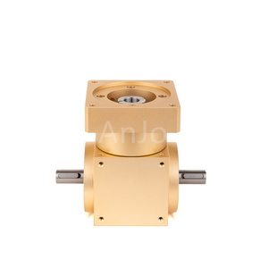 三四向输出农业机械减速器1 1 2比锥齿轮转向器单元箱反向螺旋ODM - Product Image 3