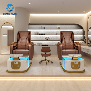 Profession elle Ganzkörper-Airbag-<span class=keywords><strong>Massage</strong></span> Luxus Pediküre Stuhl Nagels tudio Fußpflege Spa Stuhl für Maniküre elektrisch - Product Image 2