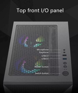 OEMデザインコンピューターケースPcゲーミングUSB3.0 ATX/ITXケースデスクトップ用スチールコンピューターケース & タワー - Product Image 4
