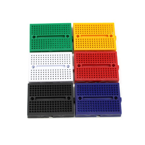 SYB-170 Mini prototipo senza saldatura Breadboard prova esperimento Protoboard 170 tagliere per pane per scudo Arduino 6 colori - Product Image 6