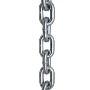 Düz kaplamalı AISI 304 316 kısa baklalı zinciri DIN 5685 paslanmaz çelik kaynaklı zincir - Product Image 4