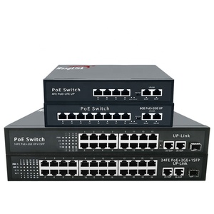 用于Hikviision Dahua IP摄像机的OEM ODM 16端口以太网供电交换机48v有源16端口PoE交换机 - Product Image 6
