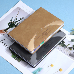 LABON Leather Cover <strong>Notebook</strong> Custom Printing 2023 Agendas Calendar Goal Weekly Planner <strong>With</strong> <strong>Index</strong> - Product Image 4