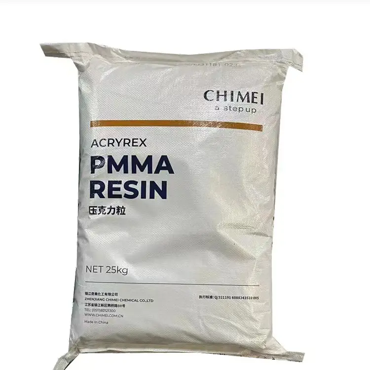 PMMA CHI MEI akrirex CM205 CM207 CM211 polimetil metakrilat plastik ham Materia Pmma şeffaf bakire reçine