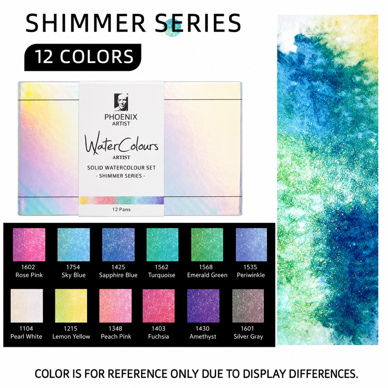 12 GlitterColorful