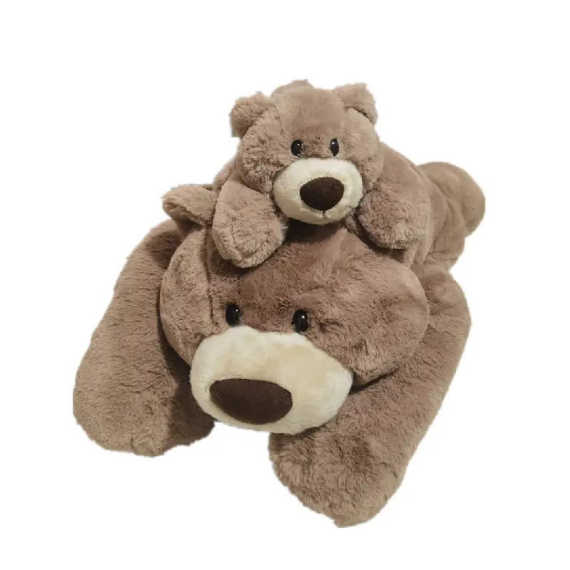 Venta al por mayor suave oso de peluche de juguete dinosaurio cerdo muñeca abrazo oso muñeca almohada para dormir muñeca hecha a medida