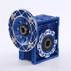 迷你减速器齿轮箱NEMA 34减速50 1蜗轮齿轮箱，带方形法兰 - Product Image 4