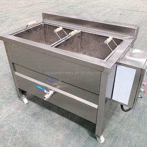 Moxin saatte 100kg yarı otomatik fransız kızarmış patates cips yapma makinesi fransız kızartma üretim hattı - Product Image 3