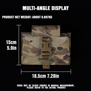 2.0戦術ウエストパックくすんだナイロン布新世界シール除去医療キットポーチ多機能収納ハンティングアクセサリー - Product Image 2