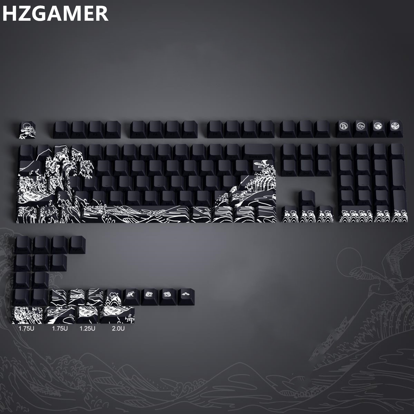 PC UV Keycaps