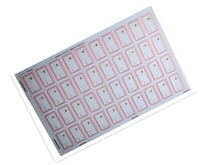 热销认证rfid卡led智能卡PVC镶嵌rfid TK4100 TK5577 prelam与M1 S50芯片prelam - Product Image 2