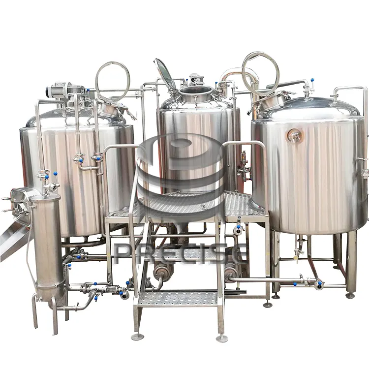 פרויקט סוהר מפעל לייצור בירה תעשייתי ציוד לחליטת בירה / מכונת מבשלת בירה