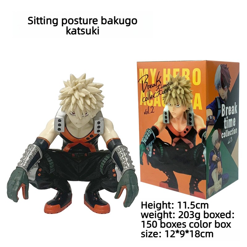 Pose assise Bakugo Tokki (édition boîte de couleur)
