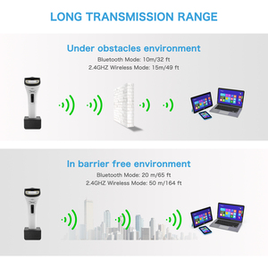 Netum DS serisi 2D UHF RFID kablosuz el tarayıcı Bluetooth USB Android perakende envanter yönetimi aracı için stok satış - Product Image 6