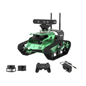Kit Robot Tracked ROS modulare con SLAM Mapping e navigazione LiDAR per programmi autonomi AI e progetti educativi di robotica - Product Image 1