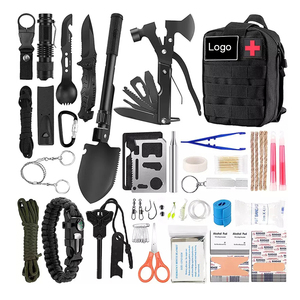 142pcs chuyên nghiệp Survival Gear và thiết bị khẩn cấp Survival <span class=keywords><strong>kit</strong></span> và <span class=keywords><strong>Kit</strong></span> Viện trợ đầu tiên cho cắm trại phiêu lưu ngoài trời - Product Image 1