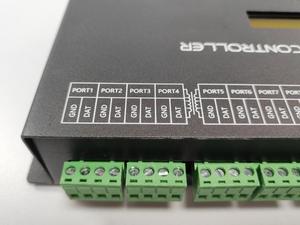 GC-5016 ARTNET (spi/dmx) Led <strong>Controller</strong> 16X1024 Pixels with Sd Card and Support Dmx512 Console