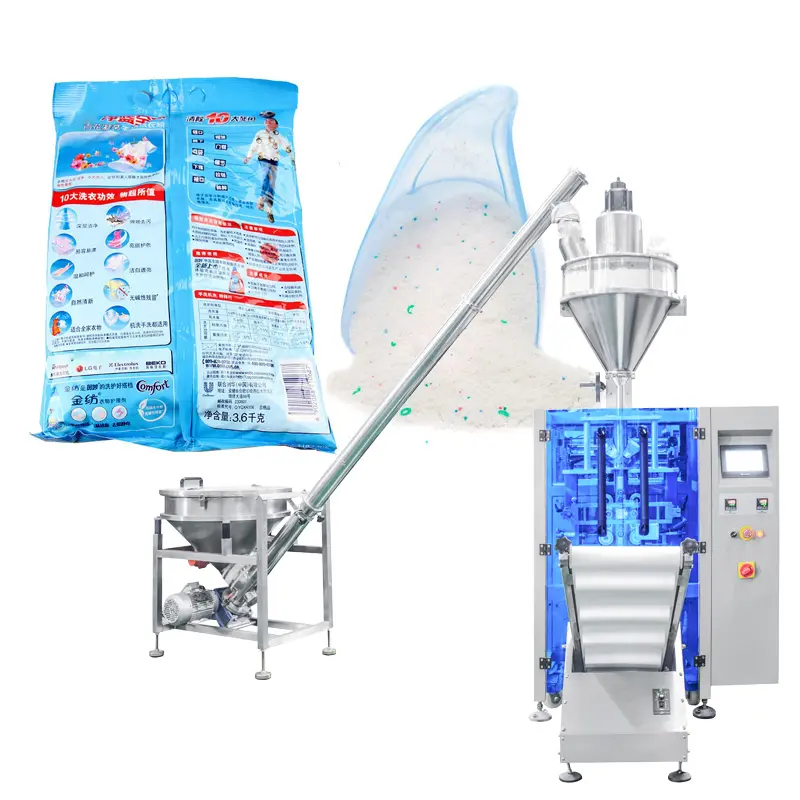 Chinese good supplier detergent powder big bags packing machine