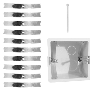 10 पीसी बैक बॉक्स मरम्मत क्लिप स्विच सॉकेट मरम्मत किट 86 प्रकार स्क्रू हुक सार्वभौमिक बैकबॉक्स टूल दीवार आउटलेट कैसेट - Product Image 1