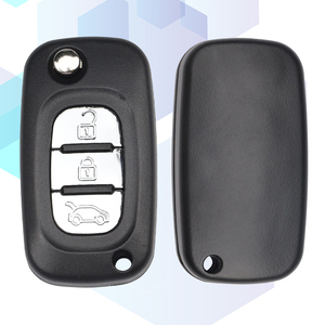 SZMAISHI 3 düğmeler 433MHZ 4A çip VA2 itmeli anahtar Flip uzaktan kumanda araba anahtarı için r-enault fabrika akıllı araç boş araba anahtarlık - Product Image 4