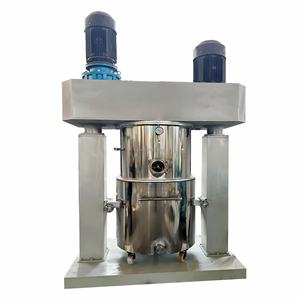 Yüksek kaliteli katot ve anot üretimi için DZJX 5 20 litre poliüretan vakum çift planet mikser karıştırma ekipmanları - Product Image 3